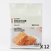 [MUJI無印良品]即食迷你拉麵  韓式泡菜風味)/120g /箱購/12入