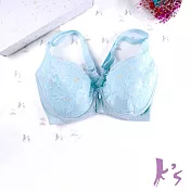 【K’s 凱恩絲】有氧蠶絲夏日甜夢內衣N46款 34/75D 水藍色