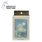 【日本正版授權】宮崎駿 龍貓 壓克力盒 撲克牌 日本製 豆豆龍 吉卜力 ENSKY