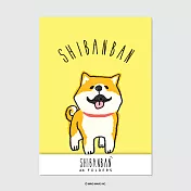 JzFun 微笑柴犬/單層L資料夾3入組