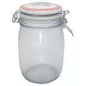 GREENGATE / Henrietta pale pink 玻璃儲物罐1L