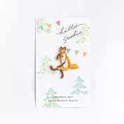 【 Hello Studio 你好工作室 】Fox Huchii 刺繡狐吉｜刺繡燙片