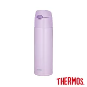 【THERMOS 膳魔師】不鏽鋼真空保冷瓶550ml _ 淺紫色(FHL-551-LPL)