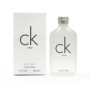 CK ONE 中性淡香水 100ML  CK ONE