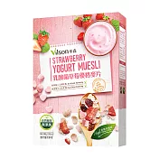 【vilson 米森】乳酸菌草莓優格麥片(300g/盒)  草莓優格麥片(300g/盒)