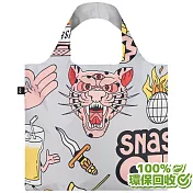 LOQI 春捲包│SNASK灰(無扣帶、無暗袋)