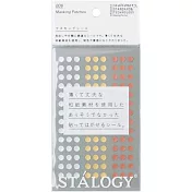 STALOGY 和紙圓形隨心貼5mm- 金屬