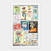 1000片平面拼圖 - 迪士尼 - 玩具總動員 - 海報牆