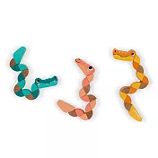 【法國Janod】媽媽法寶-轉轉鱷魚 日光黃