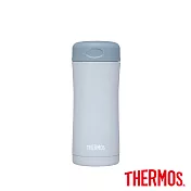 【thermos 膳魔師】不銹鋼真空保溫杯400ml(jcg-401-pbl)淺墨藍