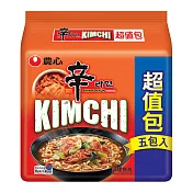 【農心】辛辣白菜風味拉麵(超值包)5入