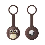 Bone 蹦克  AirTag 逗扣掛繩保護套 - 貓頭鷹衛斯