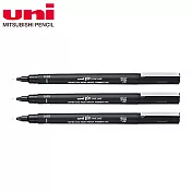 (3支1包)三菱代用針筆 0.03 黑