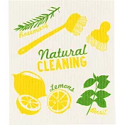 《NOW》瑞典環保抹布(黃檸檬) | 洗碗布 廚房抹布 清潔布 擦拭布 環保材質抹布