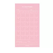 PAPERIAN Goal Tracker - 30days 粉紅
