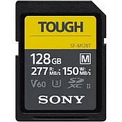 SONY SDXC U3 128GB 高速防水記憶卡 SF-M128T(公司貨)