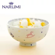 NARUMI日本鳴海骨瓷Crown Kids兒童飯碗160cc (搖搖木馬)