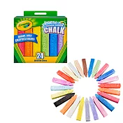 美國繪兒樂 Crayola 可水洗戶外粉筆_ 24色