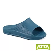 ATTA 40厚均壓散步拖鞋 US8 太平洋藍
