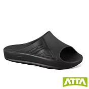 ATTA 40厚均壓散步拖鞋 US8 黑色