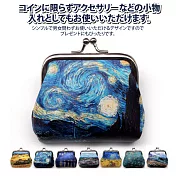 【Sayaka紗彌佳】文藝復興風格藝術古典畫作小口金零錢包 -名畫風B款