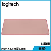 羅技 桌墊 玫瑰粉