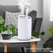 hondoni x11大霧量3l雙噴可攜式霧化水氧機 空氣加濕器 薰香機 (雪白)