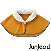 Sunlead 防寒保暖豐盈刷毛脖圍/披風/斗篷 (暖棕色)