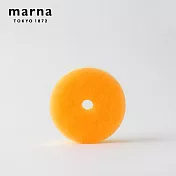 【日本Marna】日本製廚房海綿菜瓜布-黃-3入組(原廠總代理)