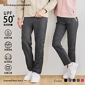 【KISSDIAMOND】戶外耐刮防潑水機能速乾褲(KD-801) S 女/灰色