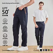 【KISSDIAMOND】戶外耐刮防潑水機能速乾褲(KD-801) M 男/藏青