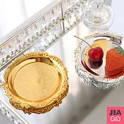 JIAGO 北歐復古金屬盤 金色