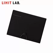LIHIT LAB A-7589 A4六層薄型風琴夾 黑色