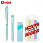 PENTEL 柔色文具系列組合  柔綠