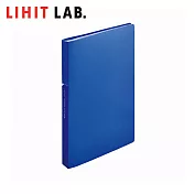 LIHIT LAB N-7762 A4 40入資料本(ALCLEA) 藍色