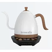Brewista Artisan 1.0L細長嘴可調溫不銹鋼電水壺PRO版  -珍珠白