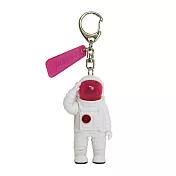Dreams Mr. Yupychil 太空人造型LED發光鑰匙圈 火星粉