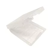 Digistone 電池收納盒 3/4號電池(共用) 白透 X 3個