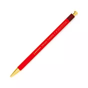 【HIGHTIDE】Penco Prime Timber經典黃銅自動鉛筆2mm ‧ 紅色