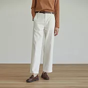 旅途原品 漢麻有機棉直筒褲 M/L/XL  L 原色