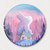 afu插畫陶瓷吸水杯墊-安靜的時候