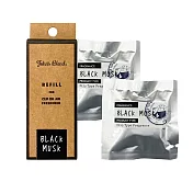 日本John’s Blend 夾式擴香盒補充包(2片/盒) 黑麝香