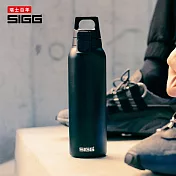 瑞士百年 SIGG 彈蓋輕量保溫瓶 550ml -  純黑