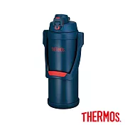 【THERMOS 膳魔師】不銹鋼真空保冷瓶2500ml(FFV-2501-NV-R) _藍色