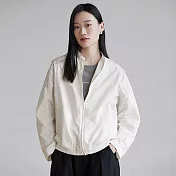 旅途原品 純棉棒球服 M/L/XL　 M 米白色