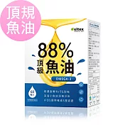 BHK’s 88% Omega-3頂級魚油 軟膠囊 (60粒/盒)