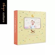 珠友 PY-12015-C 12K3孔小木馬寶寶相本/新生兒成長相簿禮盒-自黏/15張 04親親