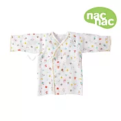 nac nac 天絲抗菌棉無接縫肚衣(1入)-動物繽紛樂