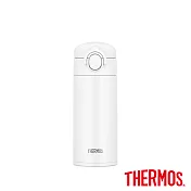 【THERMOS 膳魔師】不鏽鋼真空保溫瓶350ml (JOK-350-WH)白
