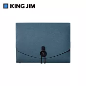 【KING JIM】lots 紙質大開口收納盒 A5 深藍